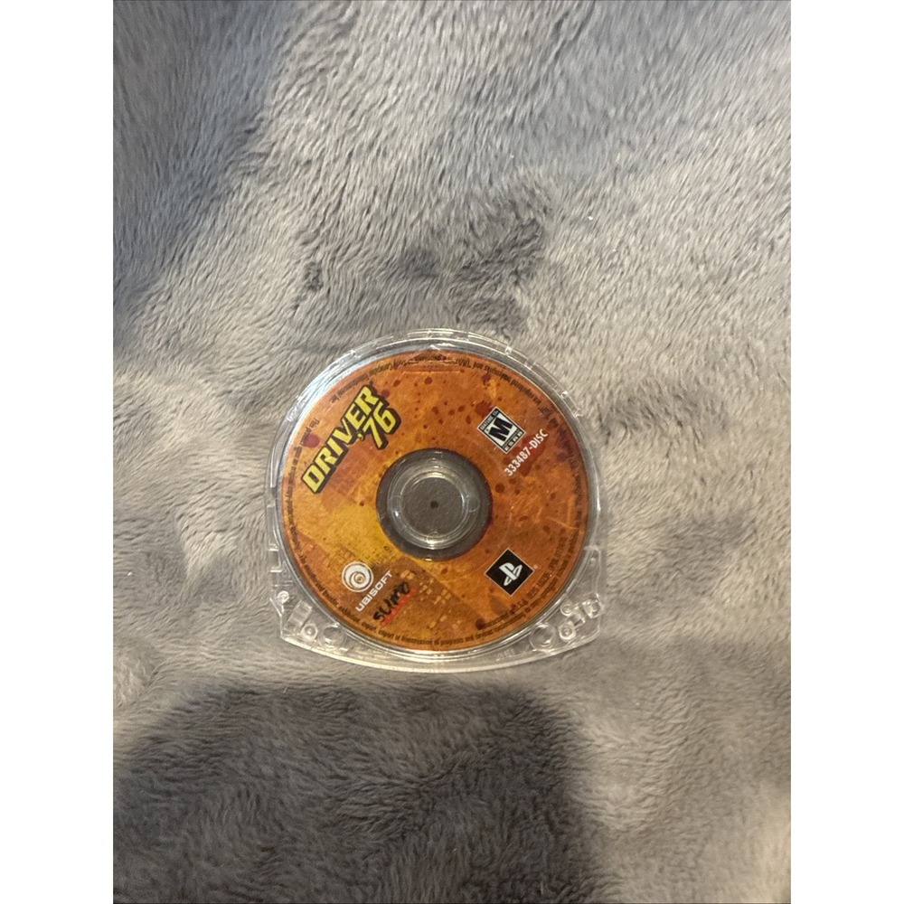 Driver 76 Sony PSP 2007 UMD Video Game Cartridge Only Re-cased
